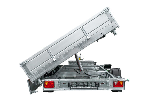 REMORQUE BENNE HYDRAULIQUE 3 ESSIEUX 400X200 UNITRAILER TASKER 400/3C 3500 KG – Image 8