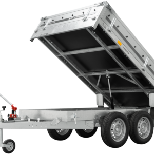 REMORQUE DEUX ESSIEUX 253X150 UNITRAILER TASKER 250/2 750 KG