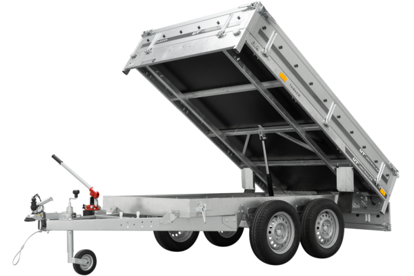 REMORQUE DEUX ESSIEUX 253X150 UNITRAILER TASKER 250/2 750 KG