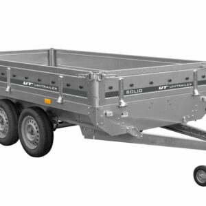Remorque 2 essieux 304x153 UNITRAILER SOLID 300/2 PTAC 750 kg