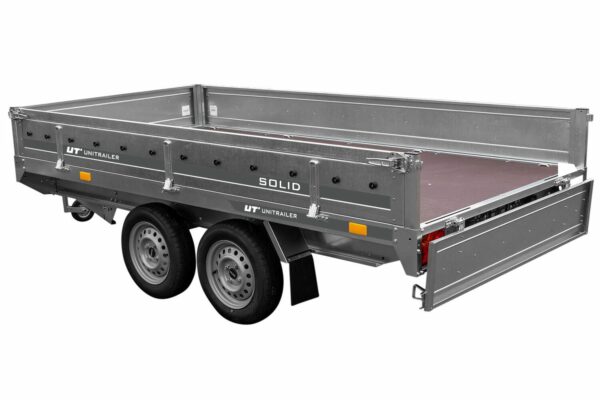 Remorque 2 essieux 304x153 UNITRAILER SOLID 300/2 PTAC 750 kg – Image 4