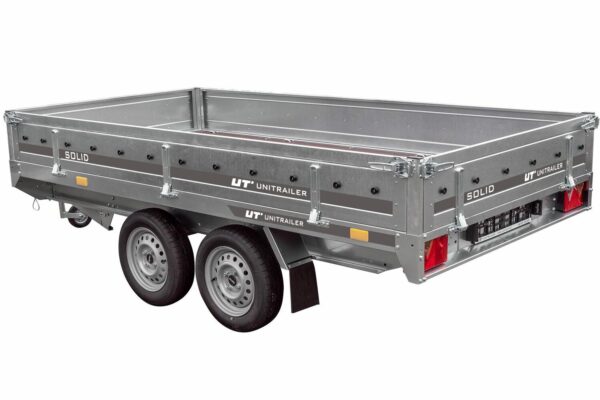 Remorque 2 essieux 304x153 UNITRAILER SOLID 300/2 PTAC 750 kg – Image 3