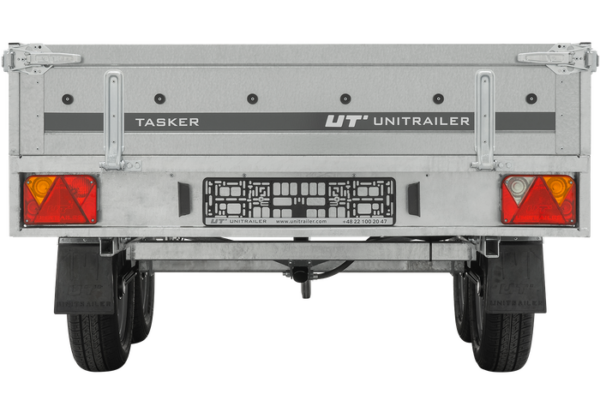 REMORQUE DEUX ESSIEUX 253X150 UNITRAILER TASKER 250/2 750 KG – Image 6