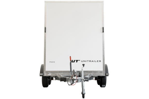REMORQUE FOURGON DOUBLE ESSIEUX 300X148 UNITRAILER PACK 300/2 2000 KG – Image 4