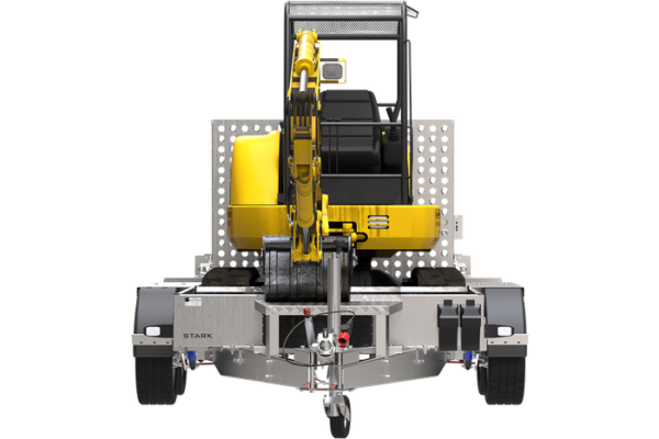 REMORQUE LOURDE DOUBLE ESSIEUX 2000 KG STARK 3 230 – Image 3