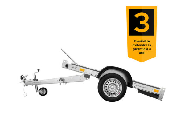 REMORQUE MOTO BASCULANTE UNITRAILER MOTO 3/R AVEC RESSORTS – Image 3