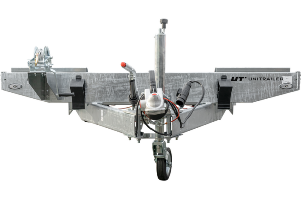 REMORQUE PORTE VOITURE À TROIS ESSIEUX 800X230 UNIPLAT 800/3 S 3500 KG – Image 3
