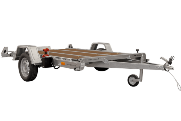 REMORQUE TIMON PLIABLE PORTE-MOTO / PORTE-QUAD MOTOQUAD 266 750 KG